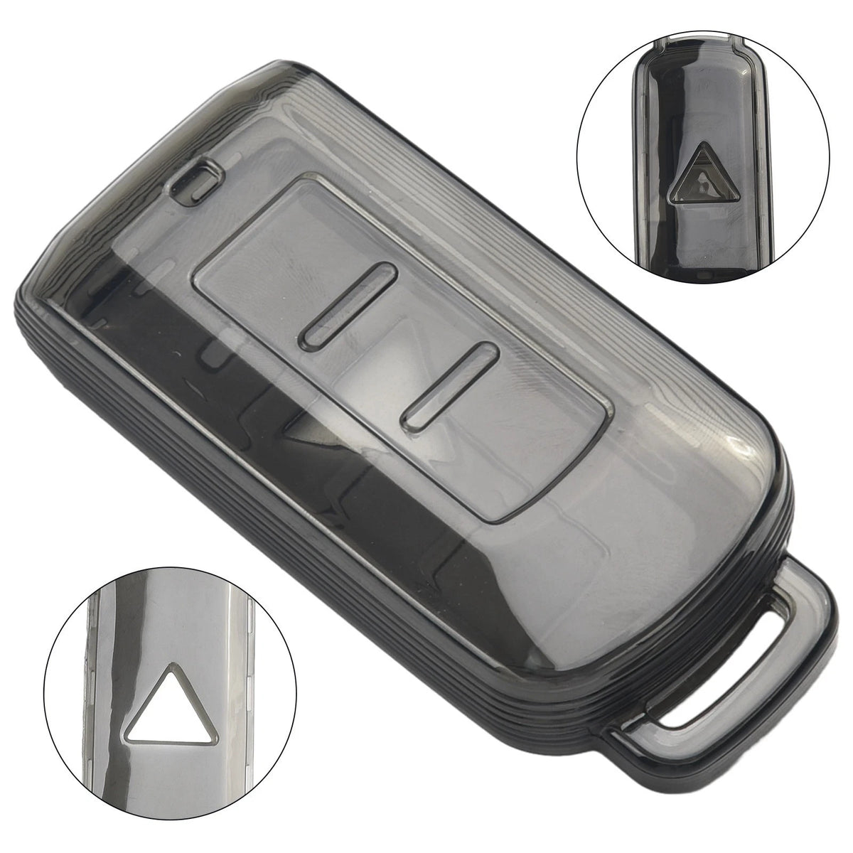 Key Case for Mitsubishi Black Transparent Case Cover for Eclipse Cross