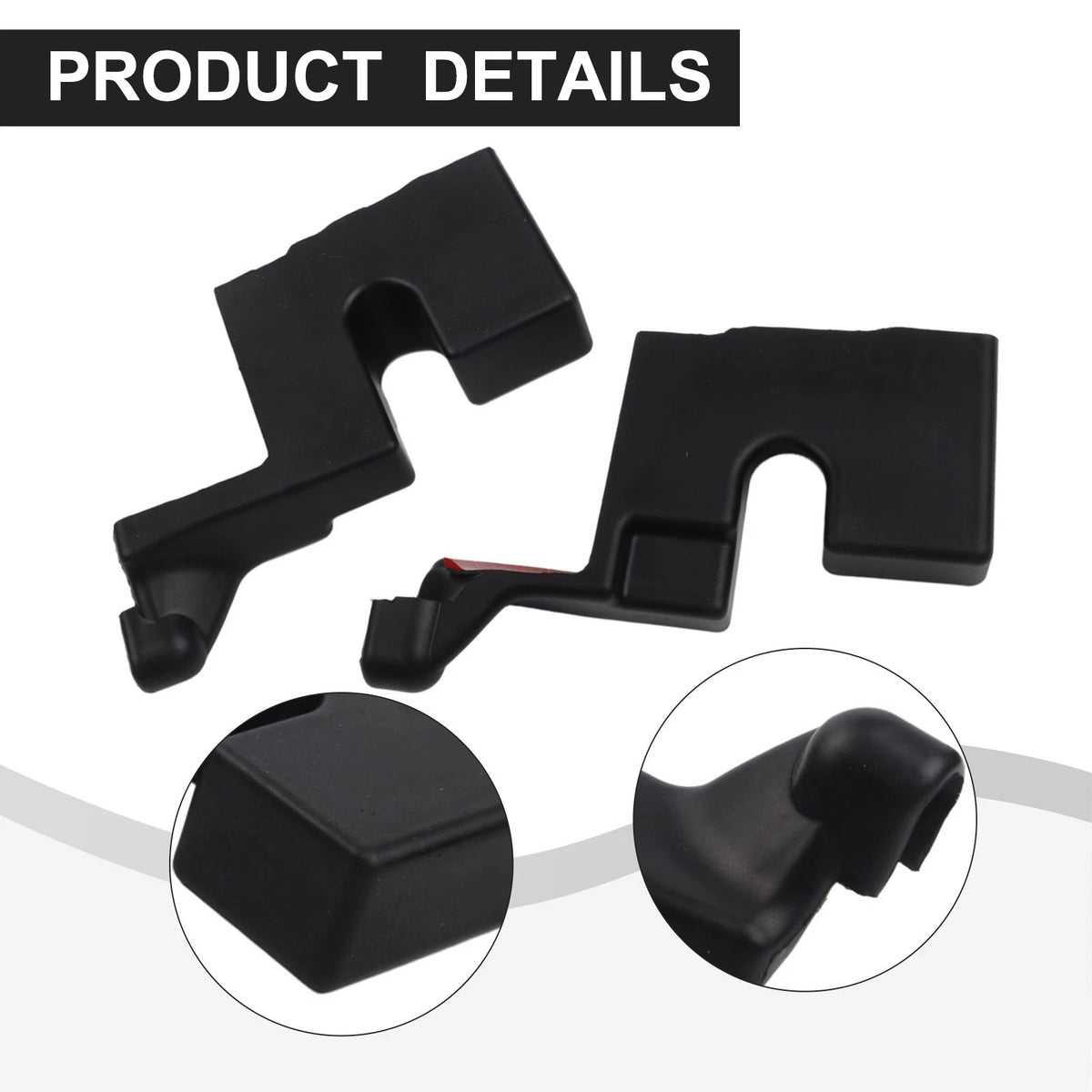 Hood Weatherstrip Hood Sealing Strip OEM 864304Z000 OEM 86430-4Z000 2 Piece Set