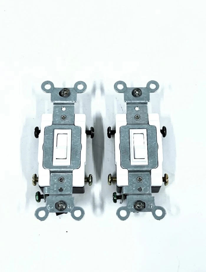 Leviton 54504-2W. 4-Way Toggle Grounding Switch, 2 Pack
