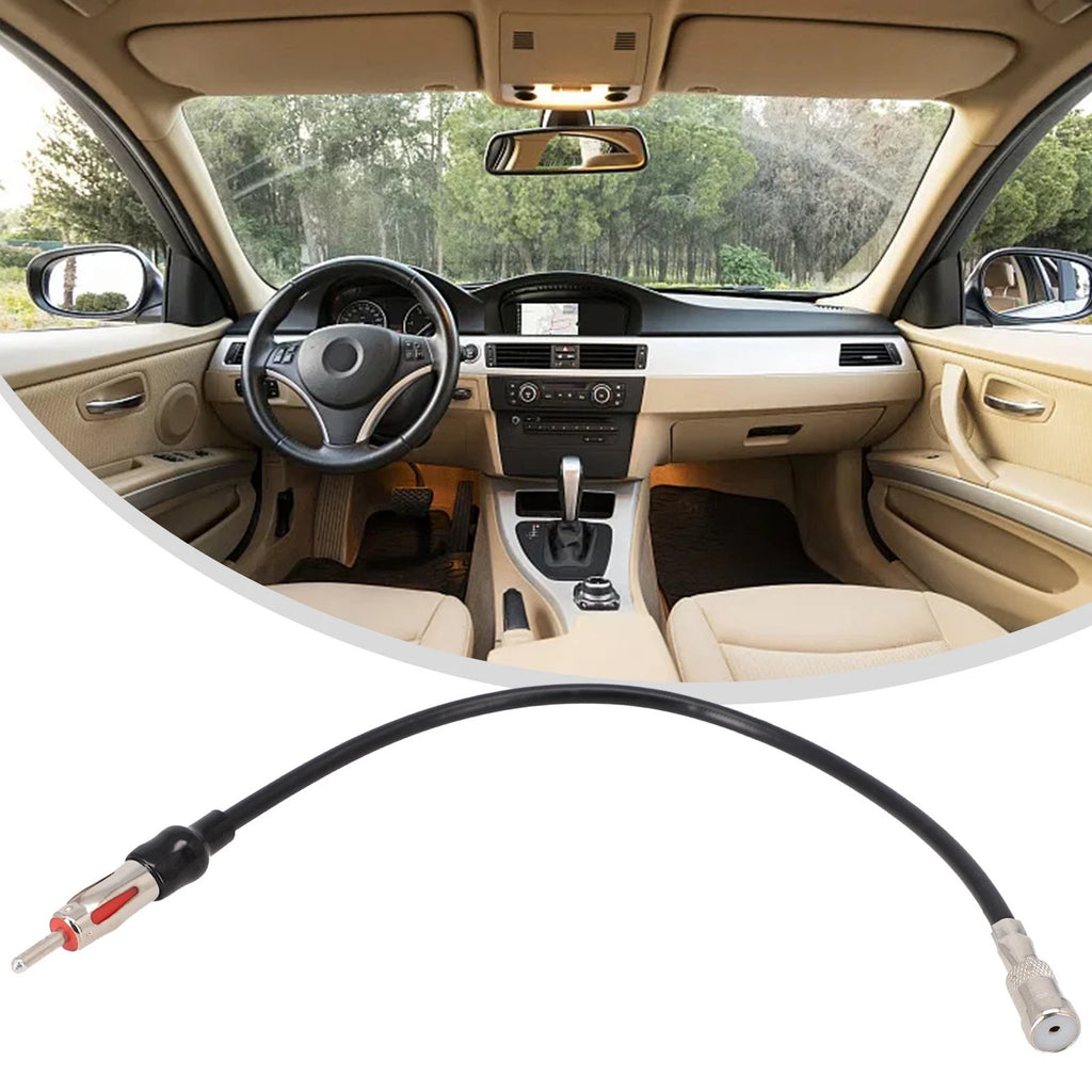 Car Radio Adapter-ISO to DIN Cable for FM AM Audio Connector