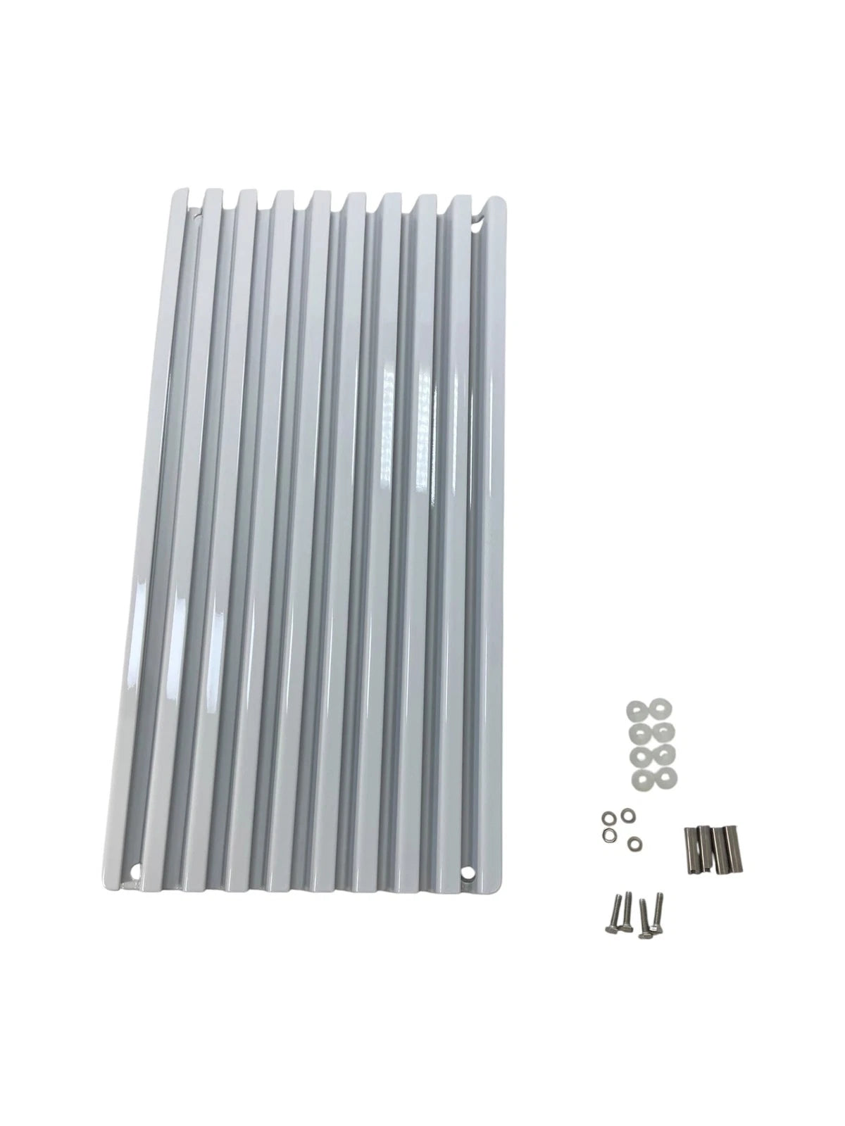Flow Grill Ventilation Louver / Frames 22 1/2 X 11 1/8" White, OEM