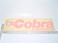 OMC Cobra Sterndrive Motors 37-1/2"x12" Red Wall Sticker Decal *OEM*FREE SHIP*