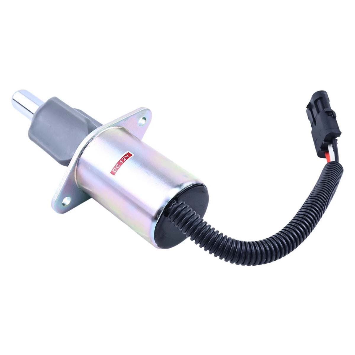 12V Fuel ShutOff Solenoid 3921978 3918600 for Cummins Engine 8.3L 6C8.3 6CT 6CTA