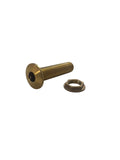 Mushroom 3/4" Thru Hull THME-0.750-BM, 4 1/4" Length with Nut
