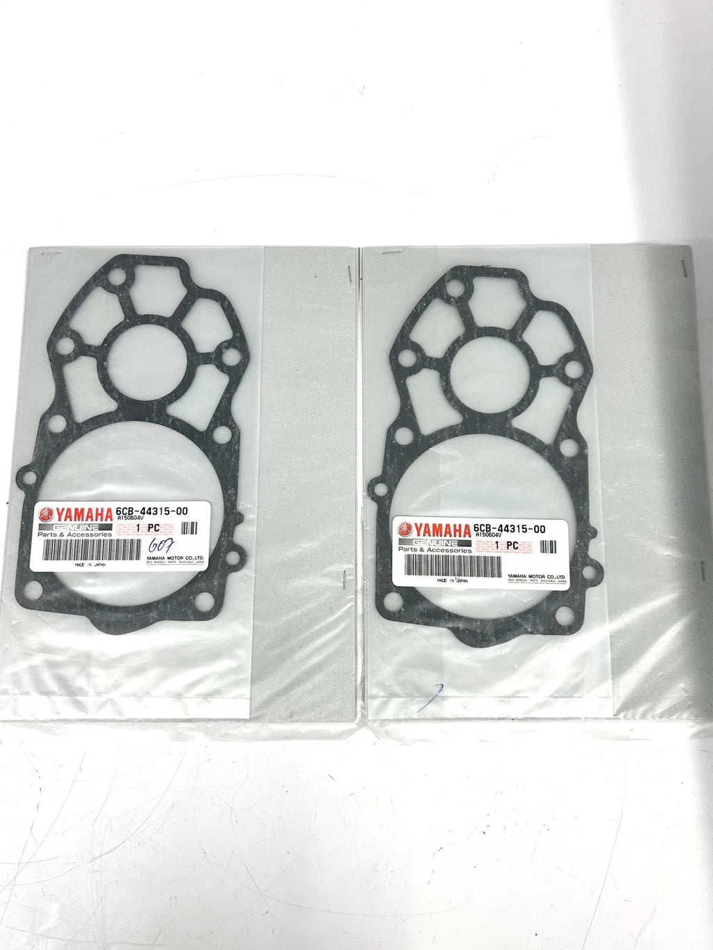 '- - Yamaha 6CB-44315-00 , Water Pump Gasket , OEM - 2 Pack