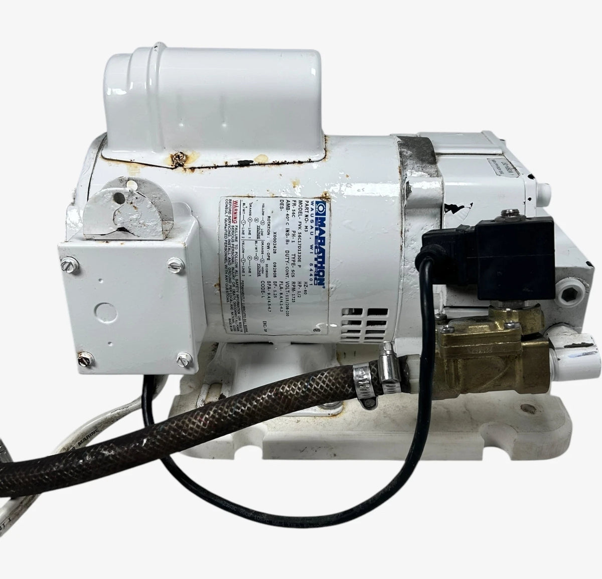 Marathon Electric M3, FVK-56C17D1330 E-P, Electric Motor Pump 1725 RPM 115/230V
