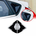 Rear Door Glass Shutter Louver Trim for Ford Fiesta MK7 5 2008 2017