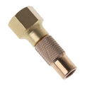 Brass Construction for Tire Inflator Chucks for Strength and Durability