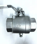Groco IBV-1500-S, 1-1/2in NPT, Stainless Steel, In-Line Ball Valve