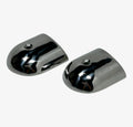 Taco Marine F16-0039, Stainless Steel Boat Rub Rail End Caps 1 7/8'' , Set of 2