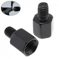 Base Adapter Thread Adapter for 2 Pcs 8mm to 10mm Accessories Black Clockwise