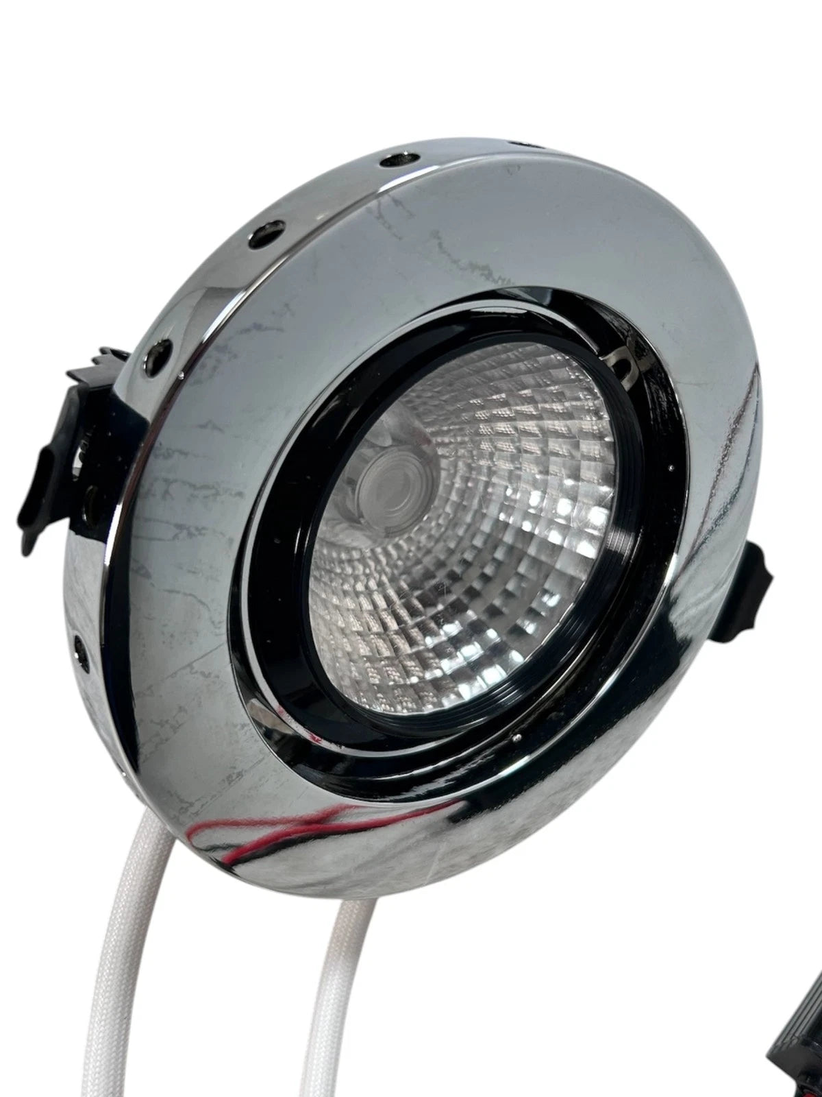NYGARD International HC-R1201, 4'' Polished LED ( Blue ) Down Light 24V