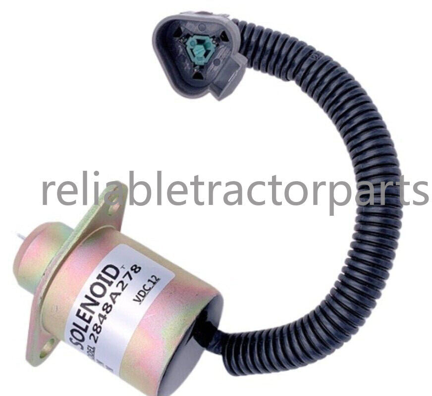 12V Fuel Stop Solenoid 41-9100 for Thermo King TK249 TK374 TK388 TK395 TK482