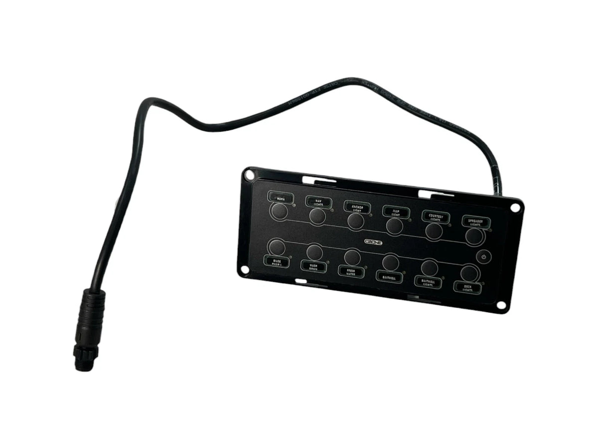 C Zone 80-911-0165-00 , 12 Way Waterproof Keypad, 6 X 2 Landscape (see Info)