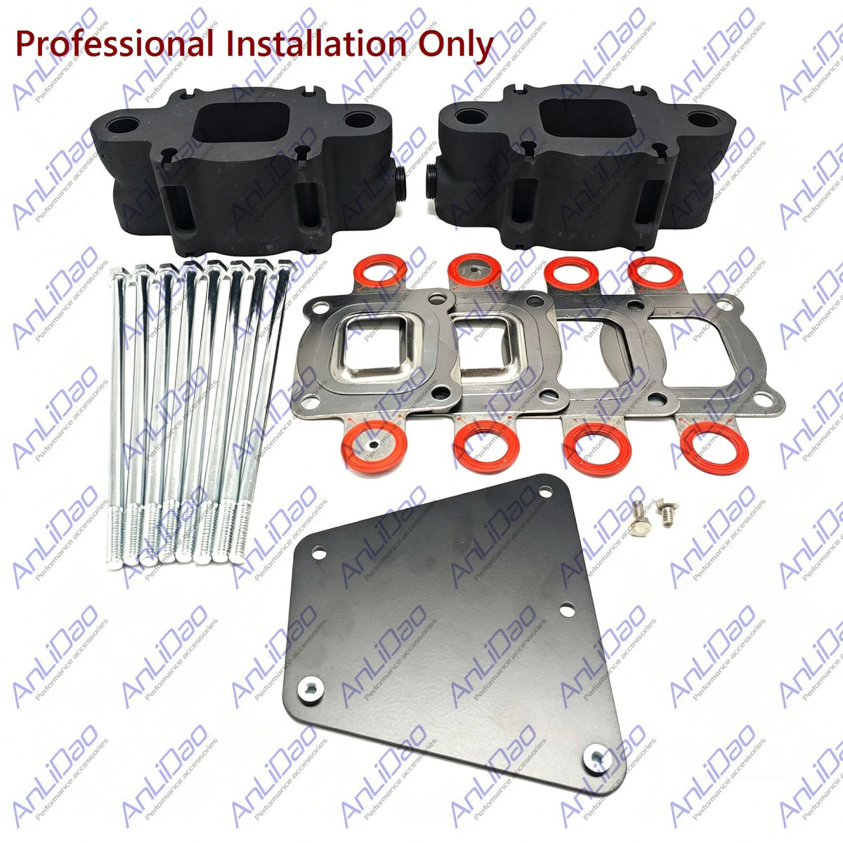 DRY JOINT SPACER KIT Manifold Riser Elbow/ MERCRUISER V6-V8 3" 864929A1 864929A3