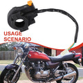 Motorcycle Ignition Button with Direct Installation 22mm Handlebar Accessory
