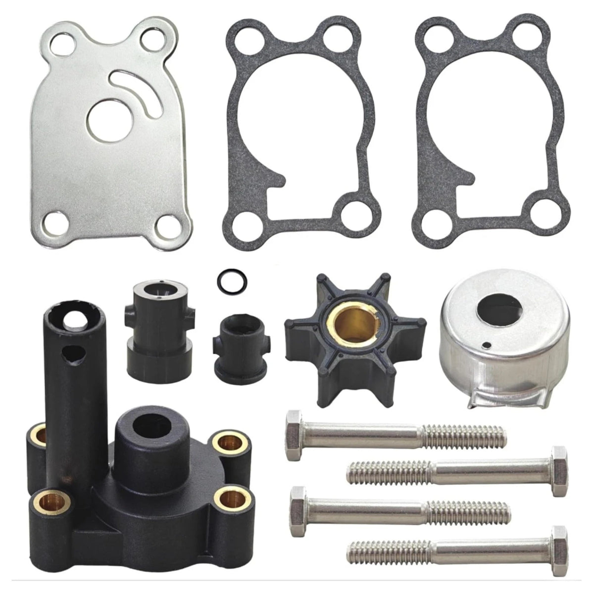 Johnson Evinrude Outboard Water Pump Impeller Repair Kit Fits 4HP 4.5HP 6HP 8HP