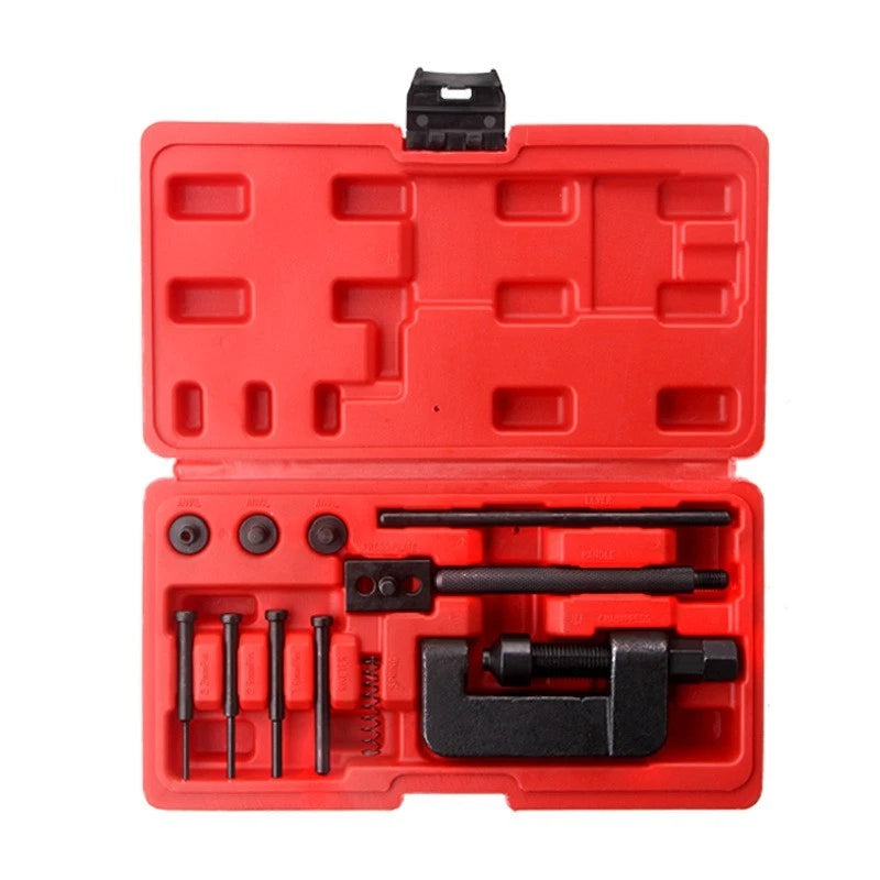 13 Piece Chain Breaker Tool Set Made of Steel for Bicycle Motorcycle Repair