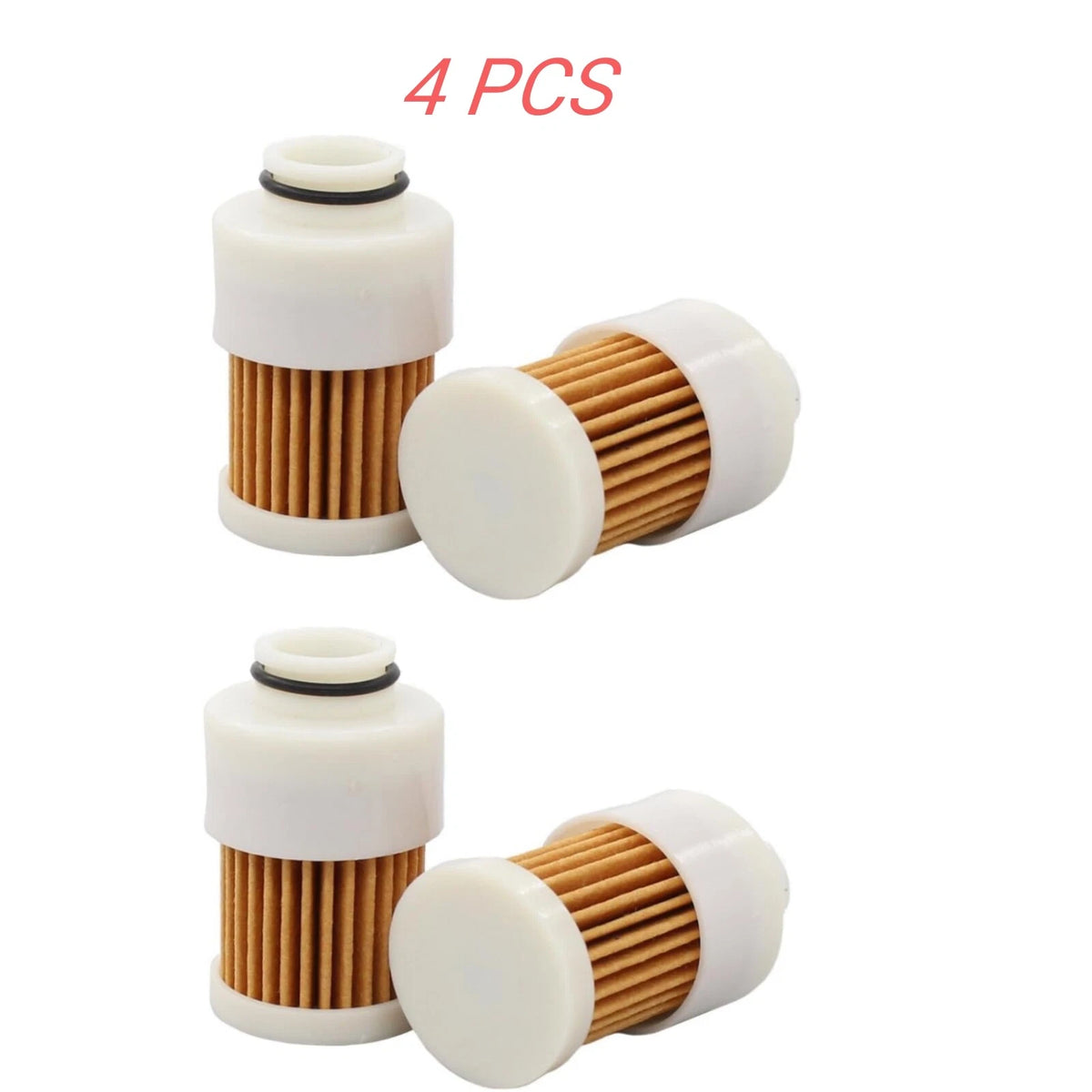 4PCS Fuel Filter for Yamaha 50 60 75 90 115 HP Outboard 68V-24563-00-0 0 18-7979
