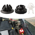 Hood Support Rod Clips Black 3pcs 91503-SS0-003 Car Hood Support Easy to Install