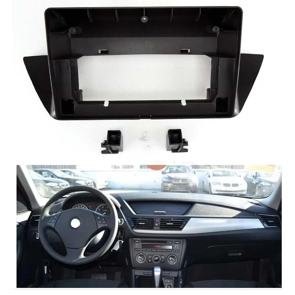 For BMW X1 E83 2009-2015 Car Radio for Fascia Car Audio Upgrade Slim Design