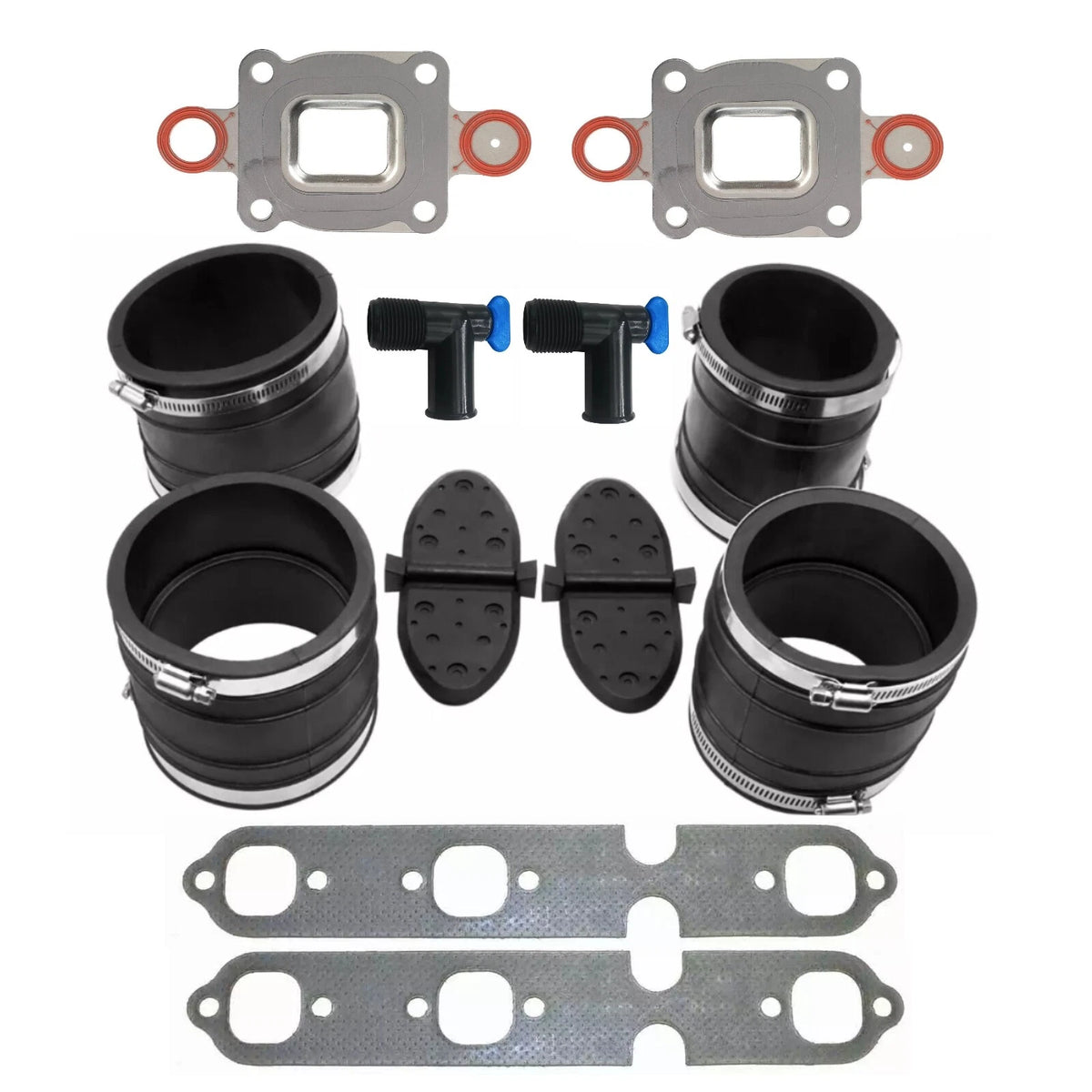 4 Inch Dry Joint Exhaust Bellows Kit for MerCruiser GM V6 807166A1 27-864850A02