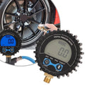 Digital Tire Pressure Gauge with LED Backlight and Automatic Air Pressure Meter