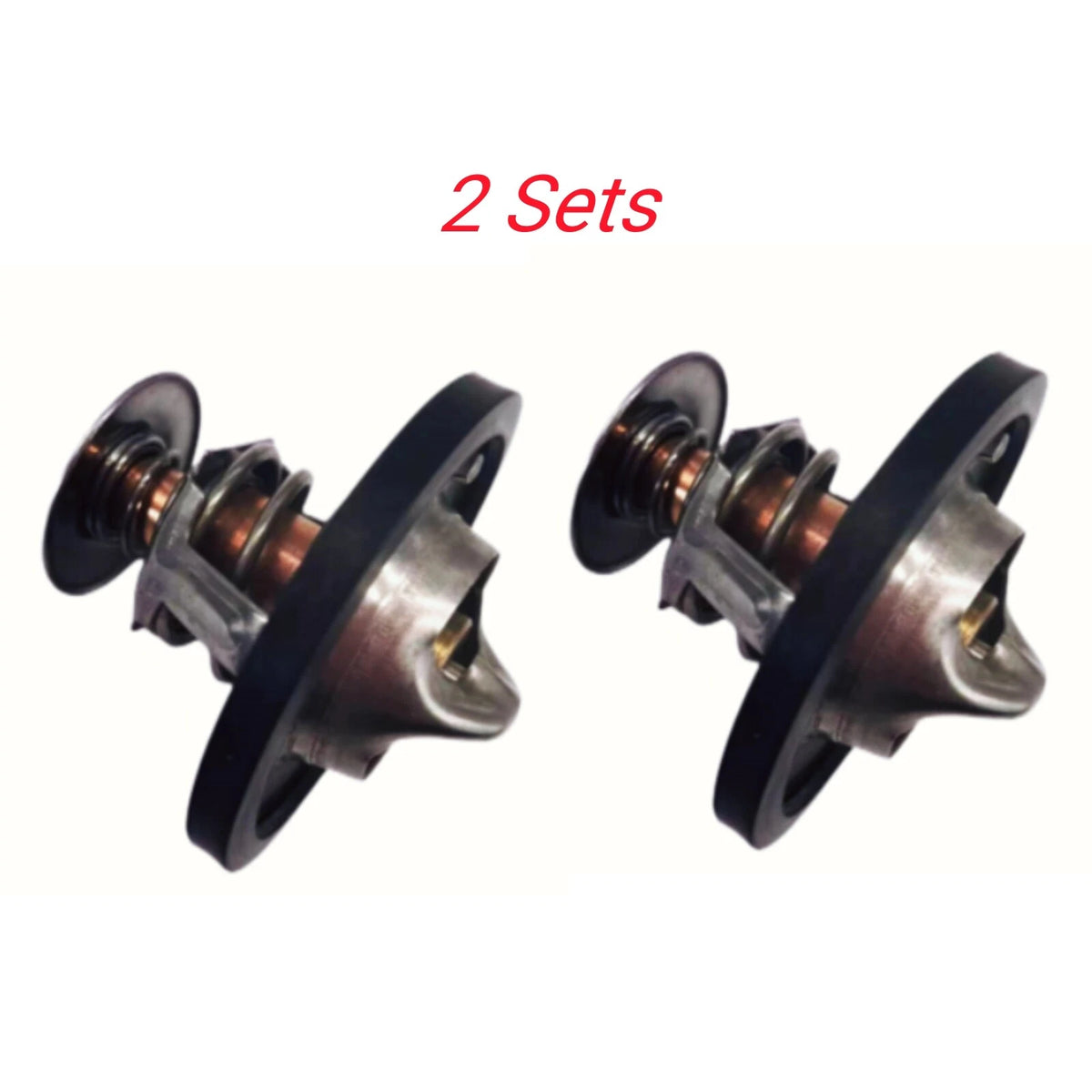 2Sets Thermostat for Volvo Penta MD31 MD41 KAD 42 43 44 Replaces 3831424 876128