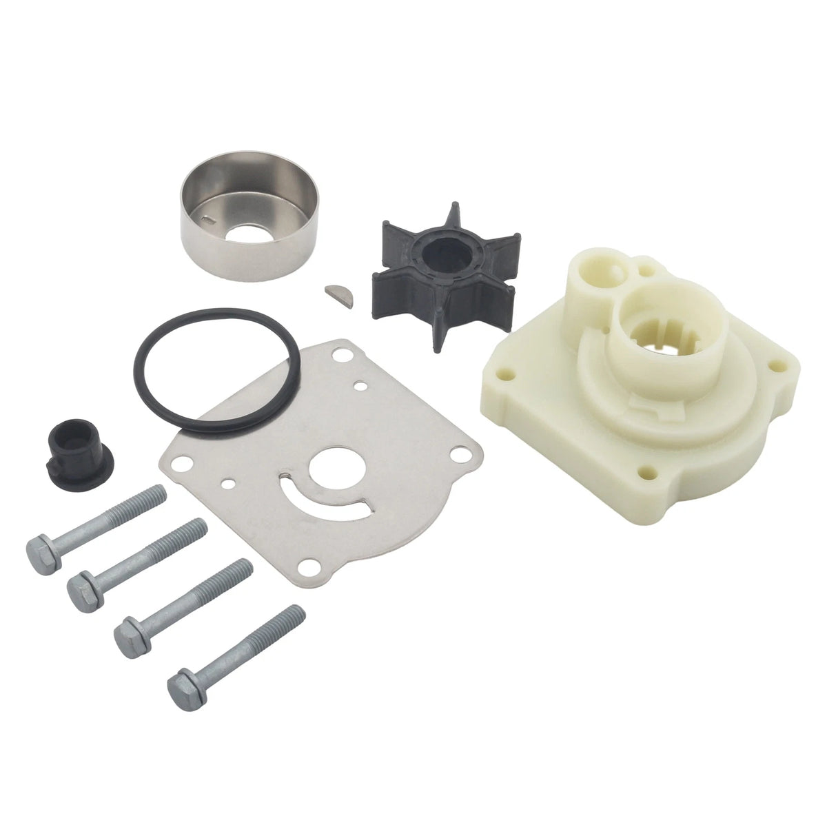 Water Pump Impeller Repair Kit for Yamaha Outboard 61N-W0078-13 61N-W0078-14