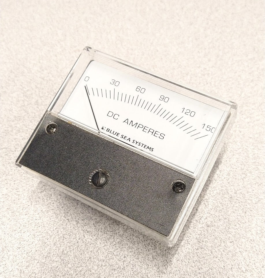 Blue Sea Systems 8018, 0 -150 DC Analog Ammeter, OEM