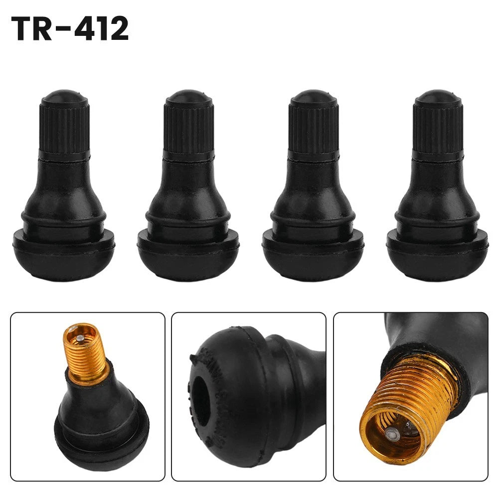 High Performance Tire Valve Nozzle with Weather Resistant Aluminum Stem