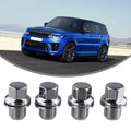 Wheels Fasteners Set Compatible with for Land Rover SUVs 4 Pack Silver