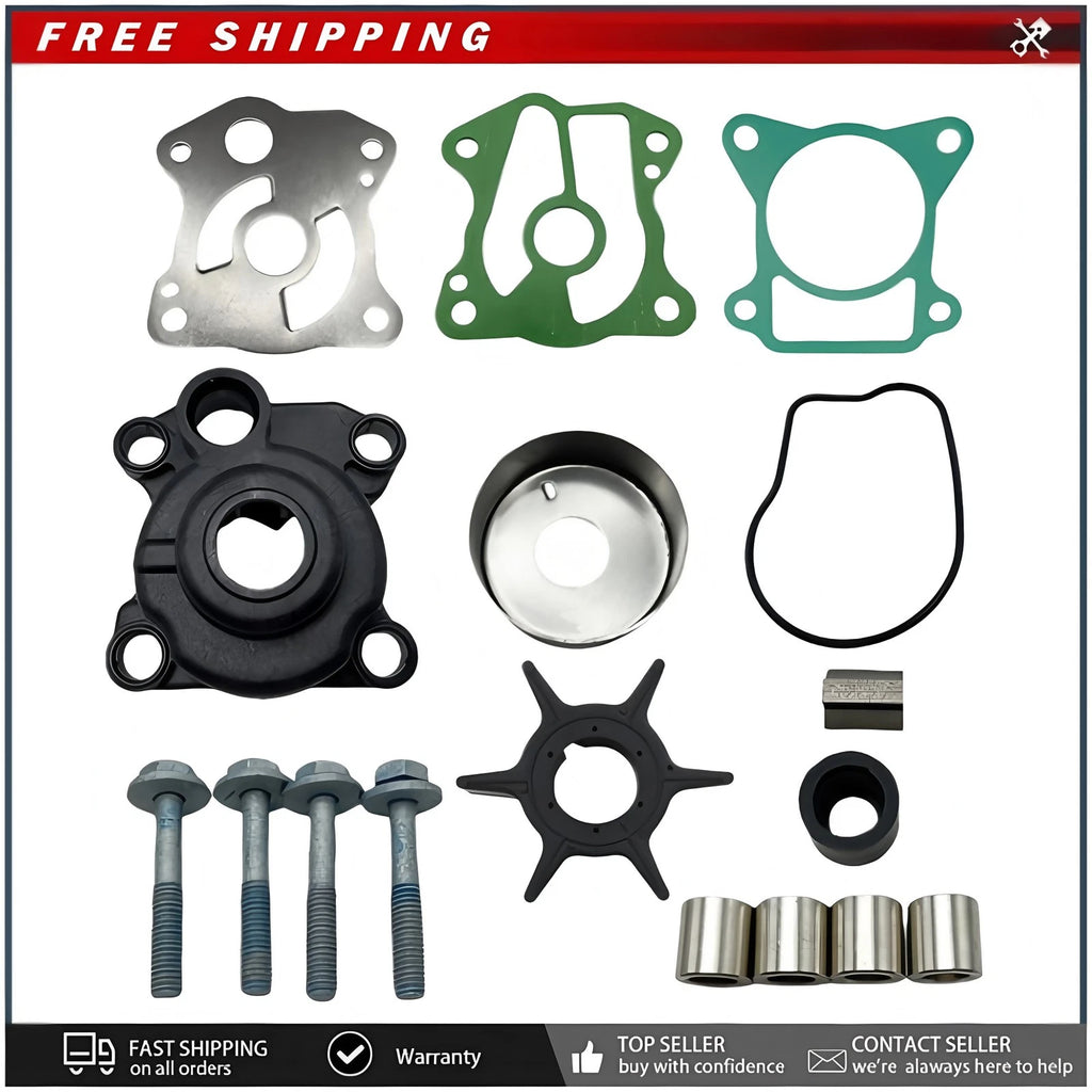 For Honda Outboard 35 40 45 50 HP Water Pump Impeller Repair Kit 06193-ZV5-010