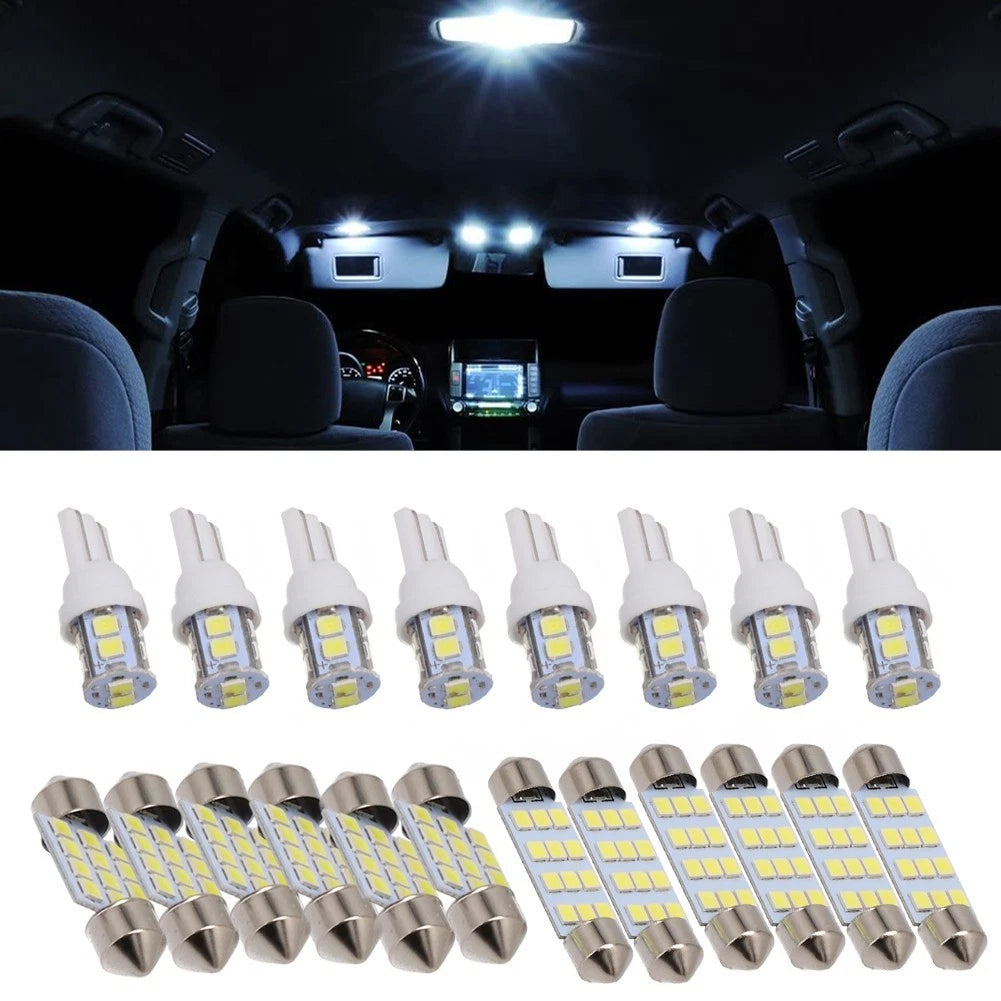 For Interior Light License Plate Lamp Garden Indoor LED Replacement 20 Pcs