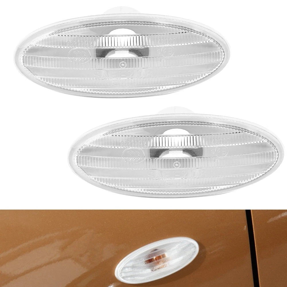 Light Cover Light Tool for Fender Marker Kits Replacement Side Turn Signal 2pcs