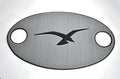 Proline Adhesive Oval Table Top Grey Inlay for Springfield 18 X 30 Table