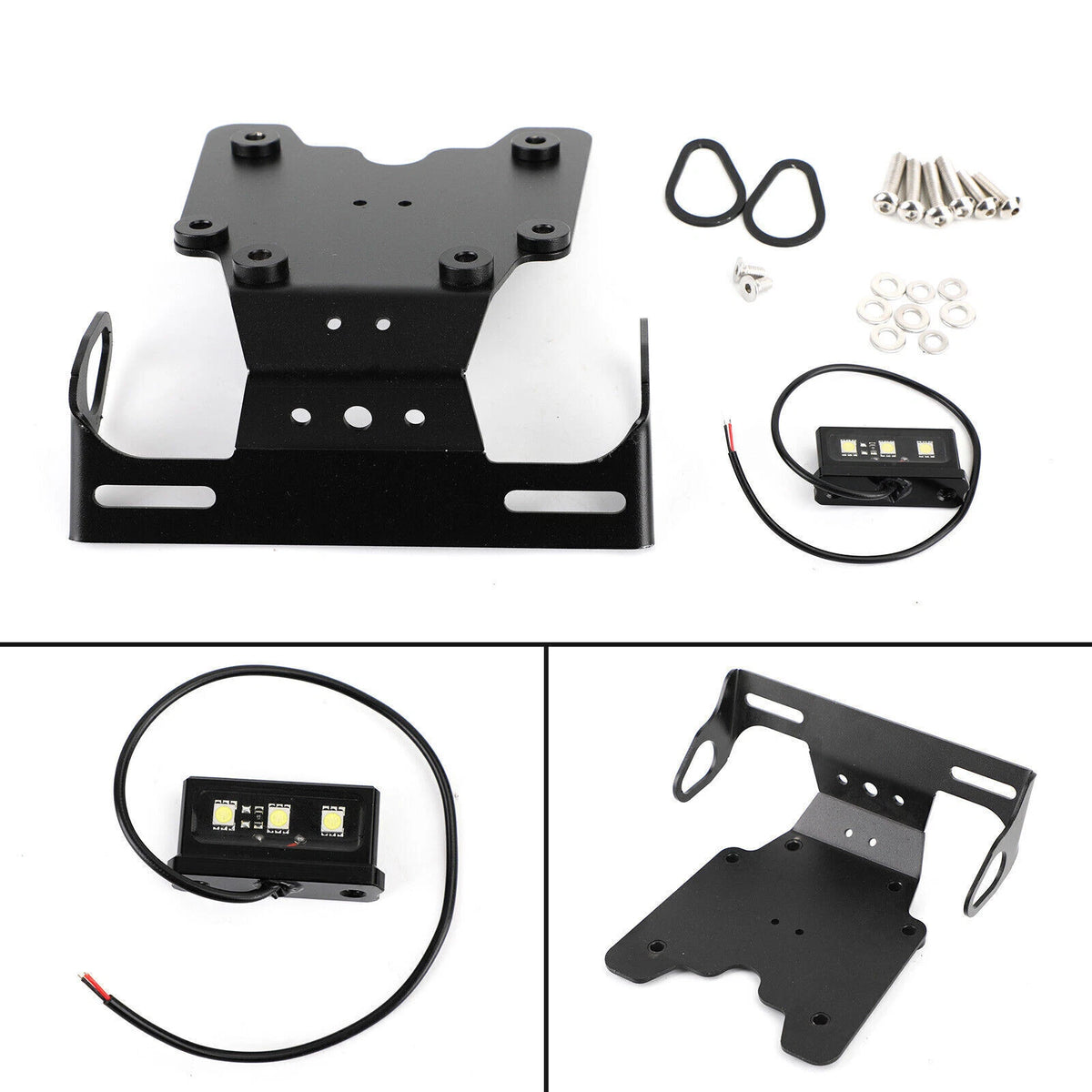 Aluminum License Plate Holder Frame for Yamaha Tenere 700 (2019–2021) T9