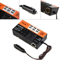 Car Vehicle Power Inverter 1500W Peak DC 12V 24V to AC 220V Converter Trip 6 USB