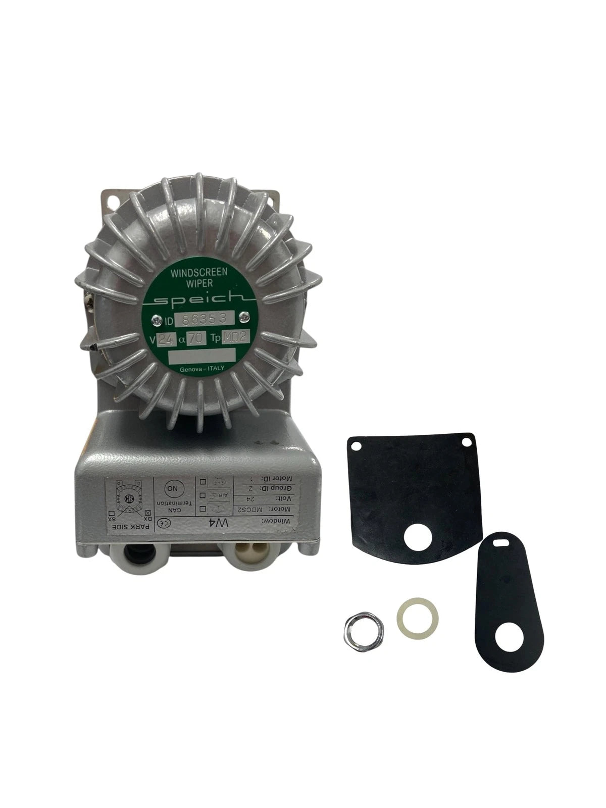 Speich MDCS2 Windscreen Wiper Motor for W2 24V ID: 86353