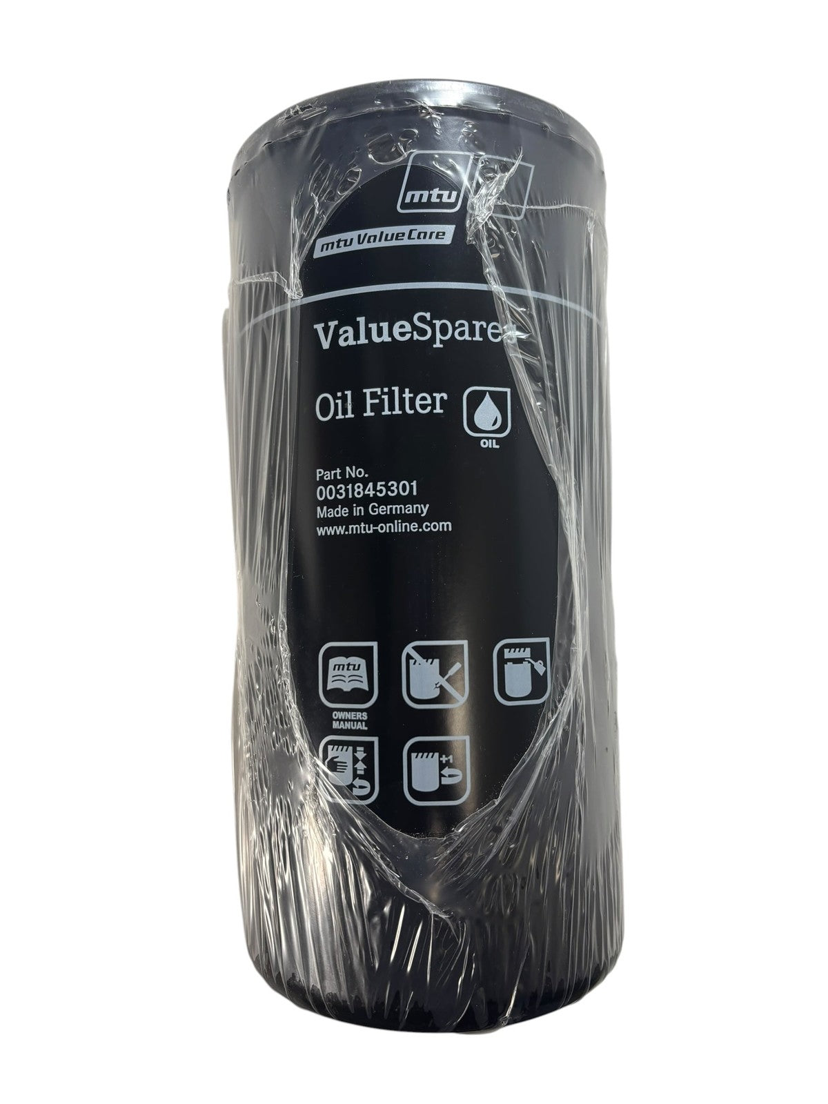 MTU ValueCare 0031845301, Spin-on Oil Filter