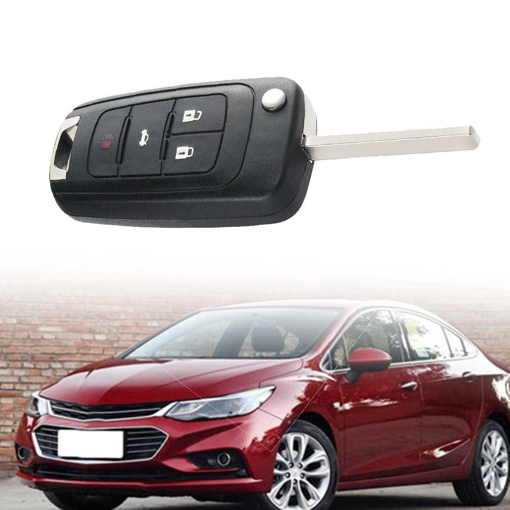 Remote Key Fob/for-Chevy-Cruze 2010 2011 2012 2013 2014 2015 2016 + Cut