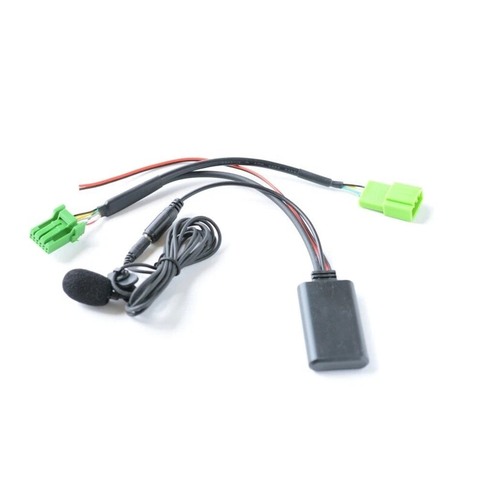 Hands-free Car Kit Wireless AUX Adapter Built-in Microphone Wide Voltage Range