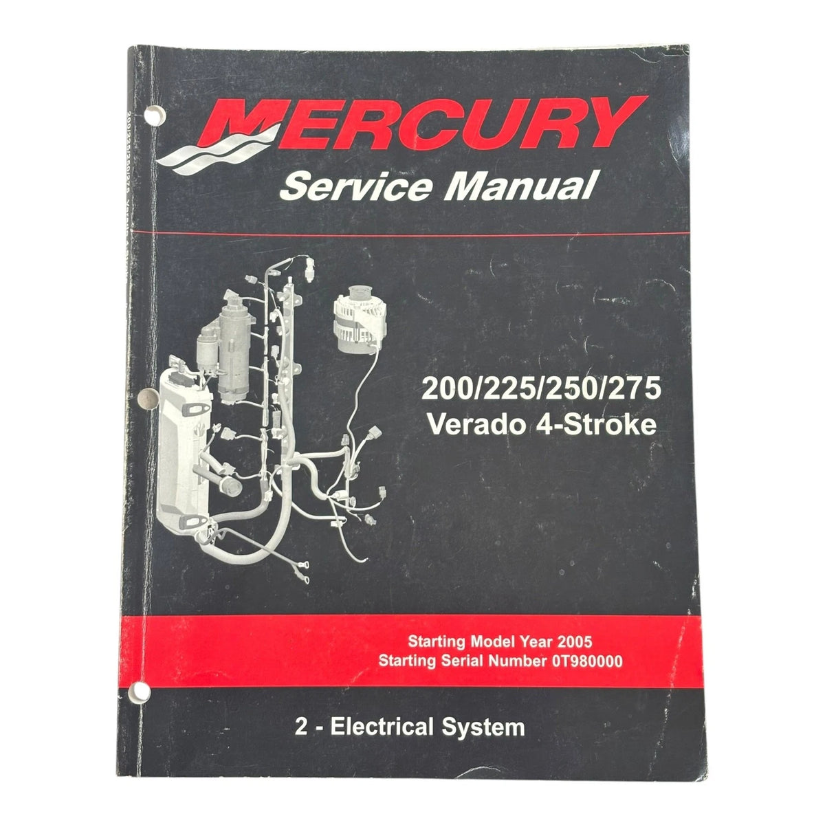 Mercury 90-897928200, 200/225/250/27 5 Verado 4-Stroke Service Manual