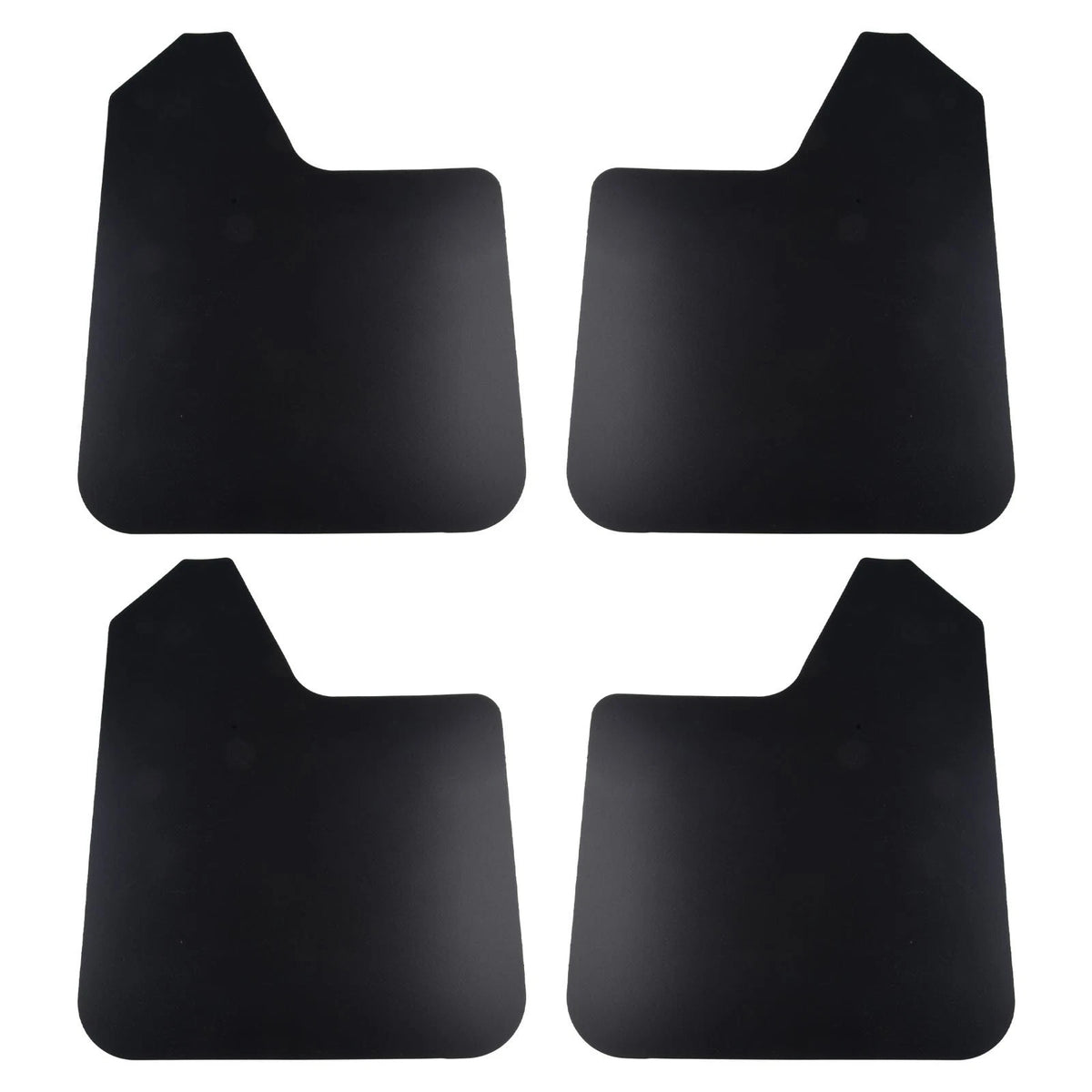 Premium Black Mudflaps Flares for Car SUV Truck Simple and Effective Design