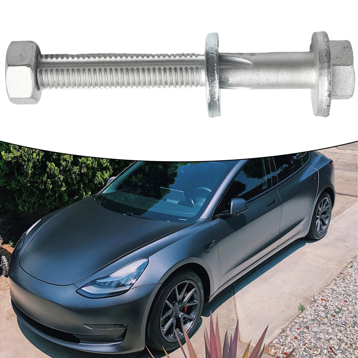 Direct Replacement Alignment Bolt for Tesla Model S X Front Lower Control