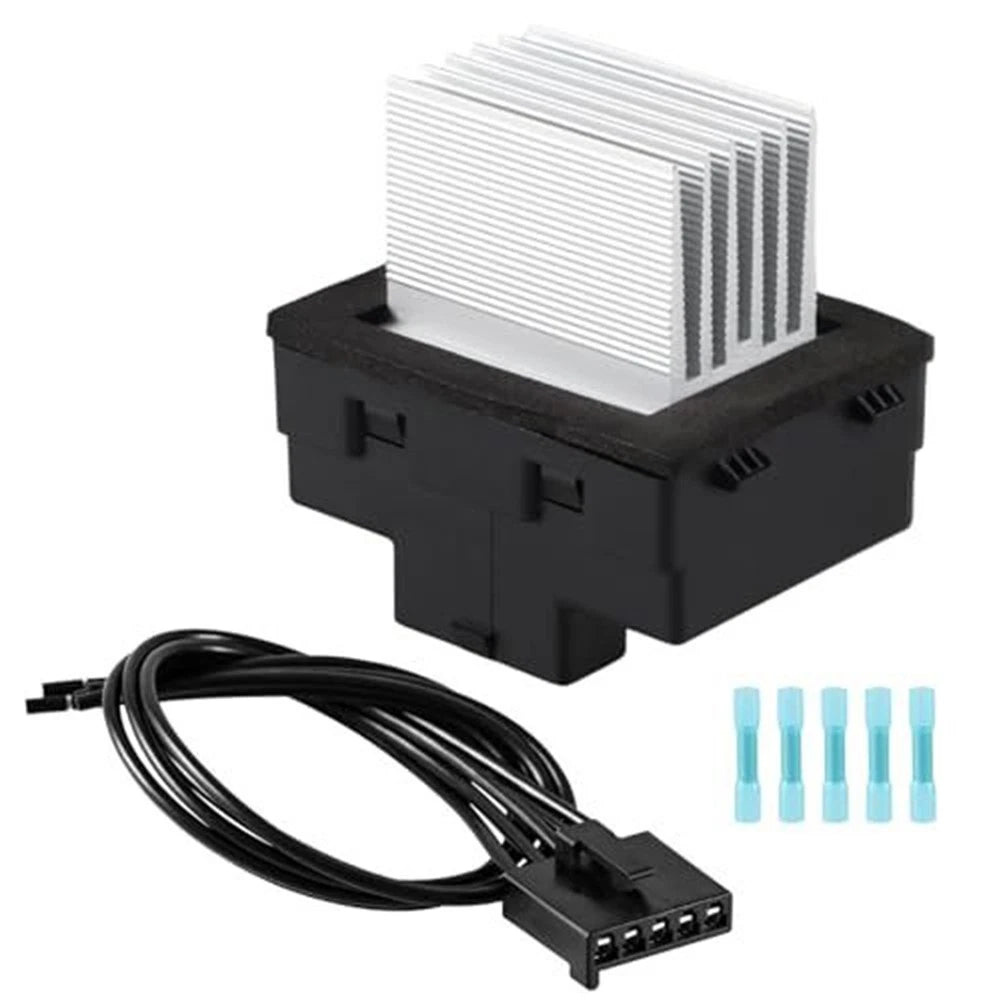 For Ford HVAC System Blower Motor Resistor with Connector Wire Harness
