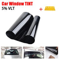 Auto 5％VL Sun Visor Strip Tint Film Front Glass Windshield Anti-UV Shade Decal