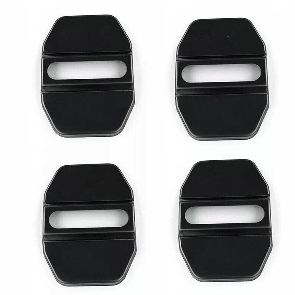 High Quality Stainless Steel Door Lock Protector Cover for RAM 1500 2500 4Pcs