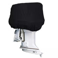Black Waterproof High Density Outboard Engine Cover for 100-150 HP Boat Motor