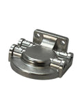 Sierra 18-7777, 1/4in NPT Fuel / Water Separator Stainless Bracket, (no Plugs)
